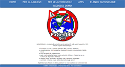 Desktop Screenshot of page2000quiz.com