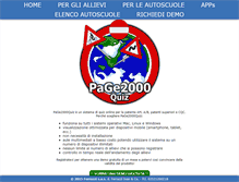 Tablet Screenshot of page2000quiz.com